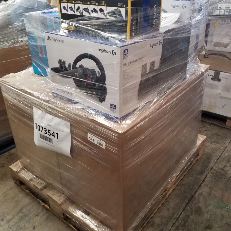 PALLET OF APPROXIMATELY 63 UNPROCESSED RAW RETURN HIGH VALUE ELECTRICAL GOODS TO INCLUDE;