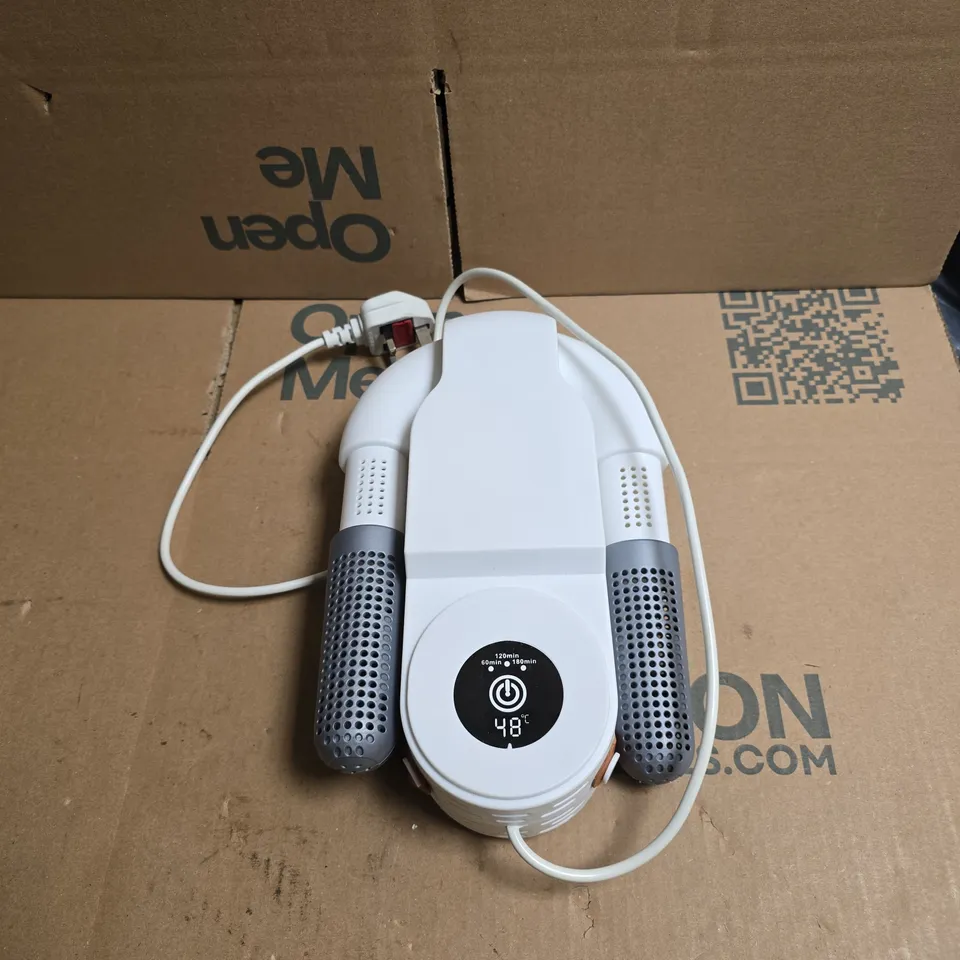 PORTABLE ELECTRIC SHOE DRYER UNBOXED