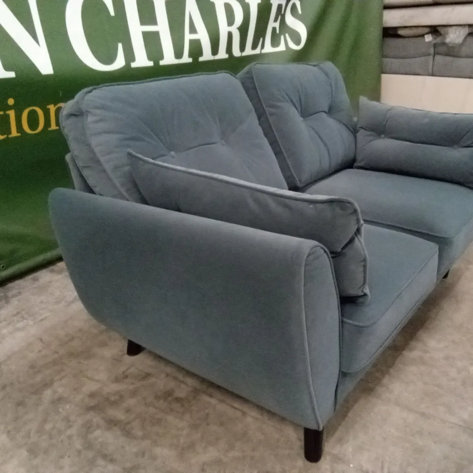 NEW PAULO FABRIC 2 SEATER SOFA RRP £649