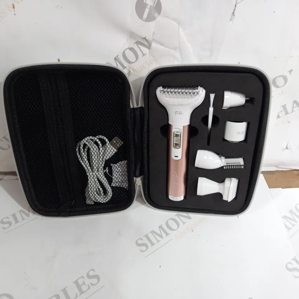 BOXED TILI 5-IN-1 MULTI-FUNCTIONAL HAIR REMOVAL KIT PINK