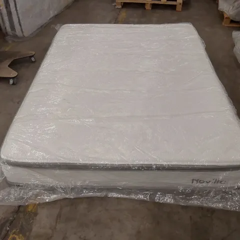 QUQLITY BAGGED NOVILLA 25CM GEL MEMORY FOAM POCKET SPRUNG MATTRESS - 150CM KING SIZE
