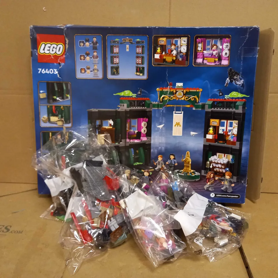 LEGO HARRY POTTER MINISTRY OF MAGIC (76403 SET) RRP £90