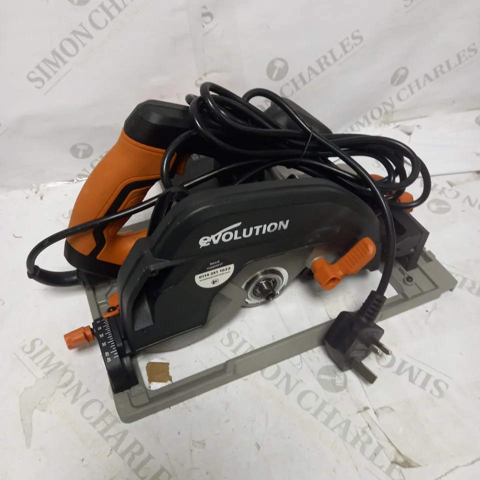 EVOLUTION POWER TOOLS R185CCSX MULTI-MATERIAL CIRCULAR SAW