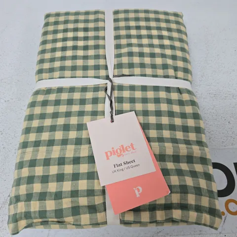 PIGLET FLAT SHEET β UK KING