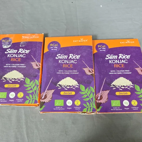LOT OF APPROXIMATELY 15 PACKS OF SLIM RICE