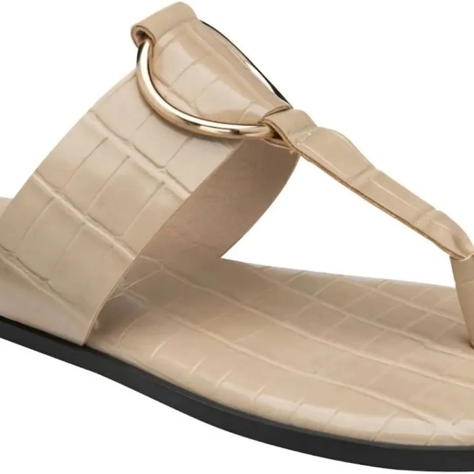 BOXED DUNLOP KENDALL CREAM SANDAL SIZE 6