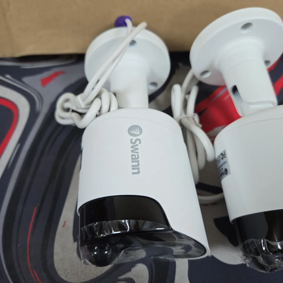 SWANN PRO-4KMSB SECURITY CAMERA SYSTEM – 2 CAMERAS (BOXED)