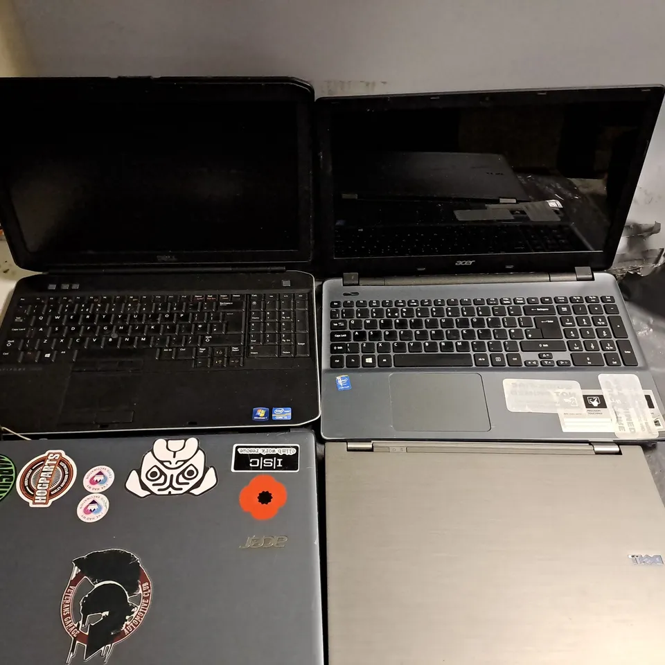 LOT OF 11 ASSORTED LAPTOPS TO INCLUDE TOSHIBA, DELL AND HP