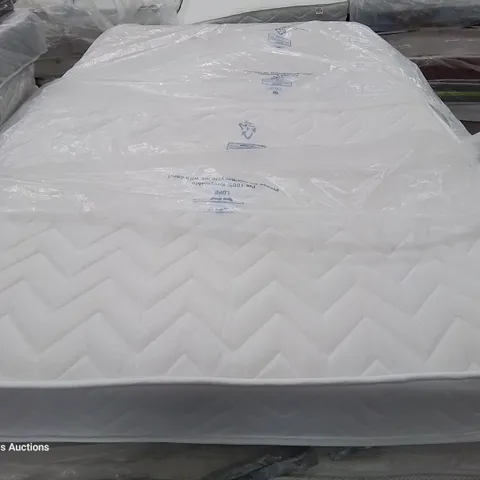 QUALITY BAGGED 4'6" DOUBLE SERENITY HYBRID COIL AND MEMORY FOAM MATTRESS