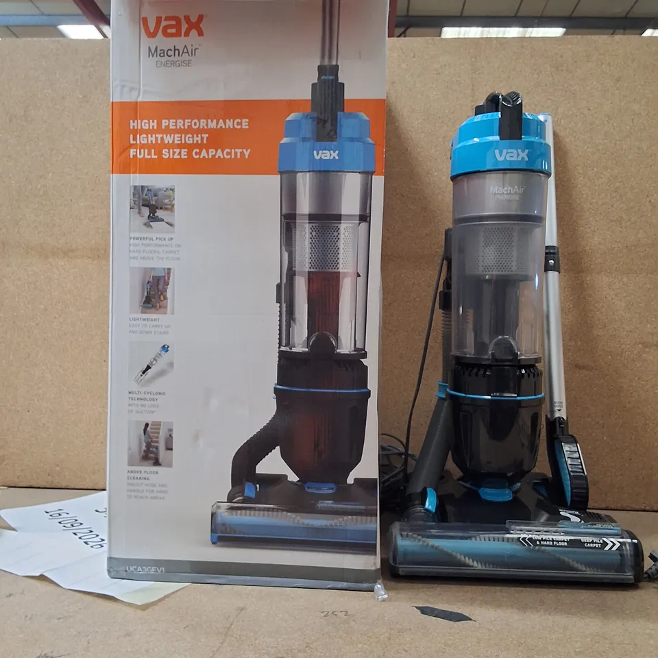 VAX MACHAIR UPRIGHT VACUUM CLEANER – BOXED, BLUE/BLACK UCA3GEV1