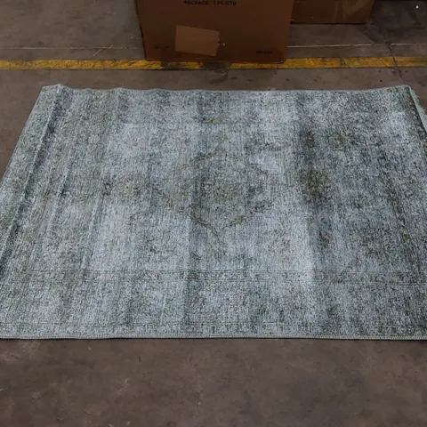 HIRA AQUA TRADITIONAL RUG // SIZE: 120 X 180cm