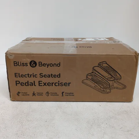 BLISS AND BEYOND ELECTRIC SEATED PEDAL EXERCISER
