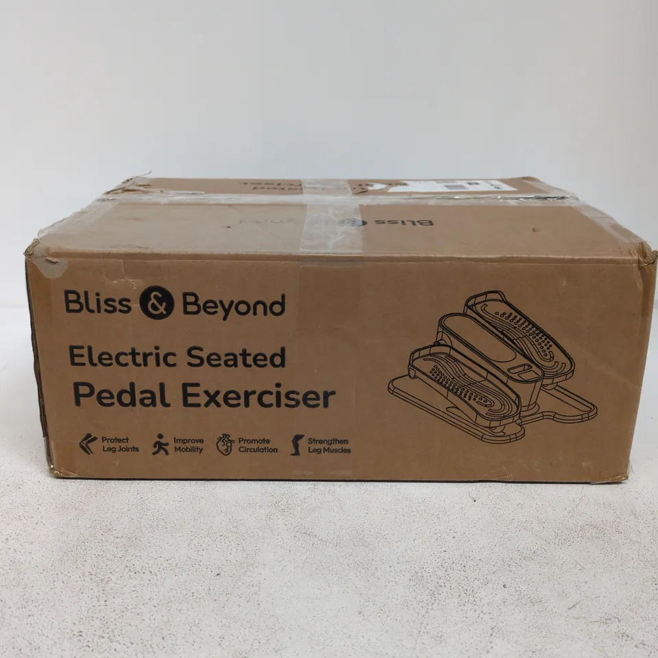 BLISS AND BEYOND ELECTRIC SEATED PEDAL EXERCISER