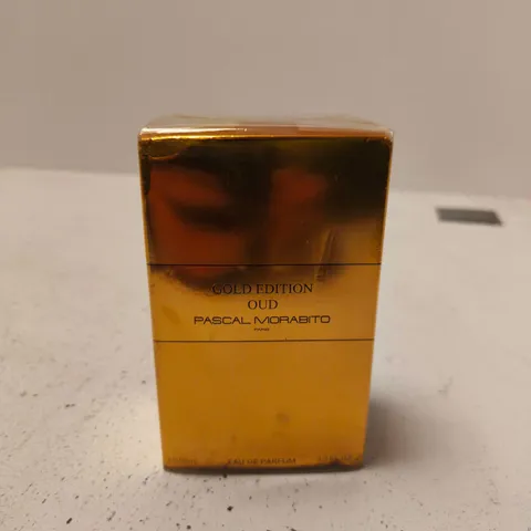BOXED AND SEALED PAUL MORABITO GOLD EDITION OUD EAU DE PARFUM 100ML