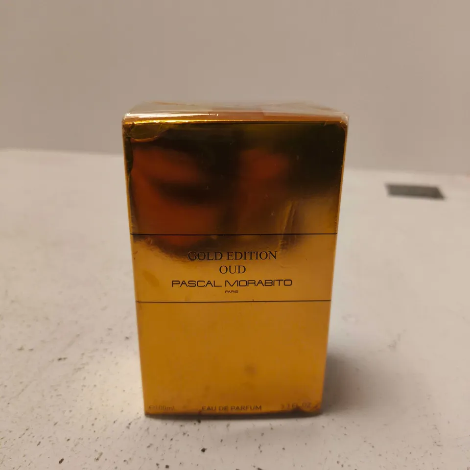 BOXED AND SEALED PAUL MORABITO GOLD EDITION OUD EAU DE PARFUM 100ML