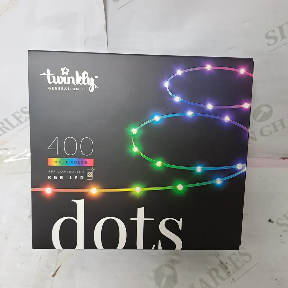 TWINKLY GEN 2 400 MULICOLOR APP CONTROLLED RGB LED LIGHT 