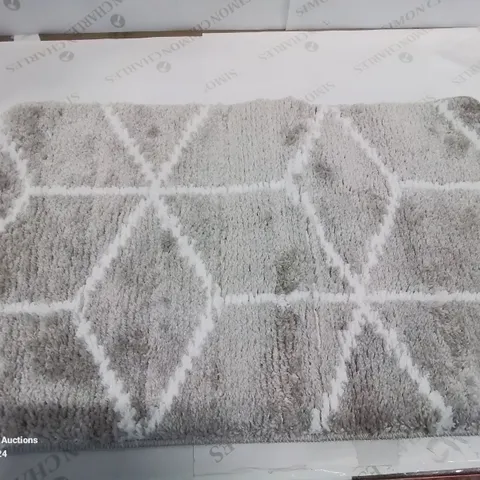 BRAND NEW PACO HOME 540 kaunas grey 50x80cm bath mat