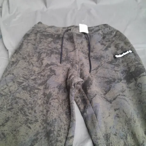 TIMBERLAND CAMO TRACKSUIT PANTS - SMALL
