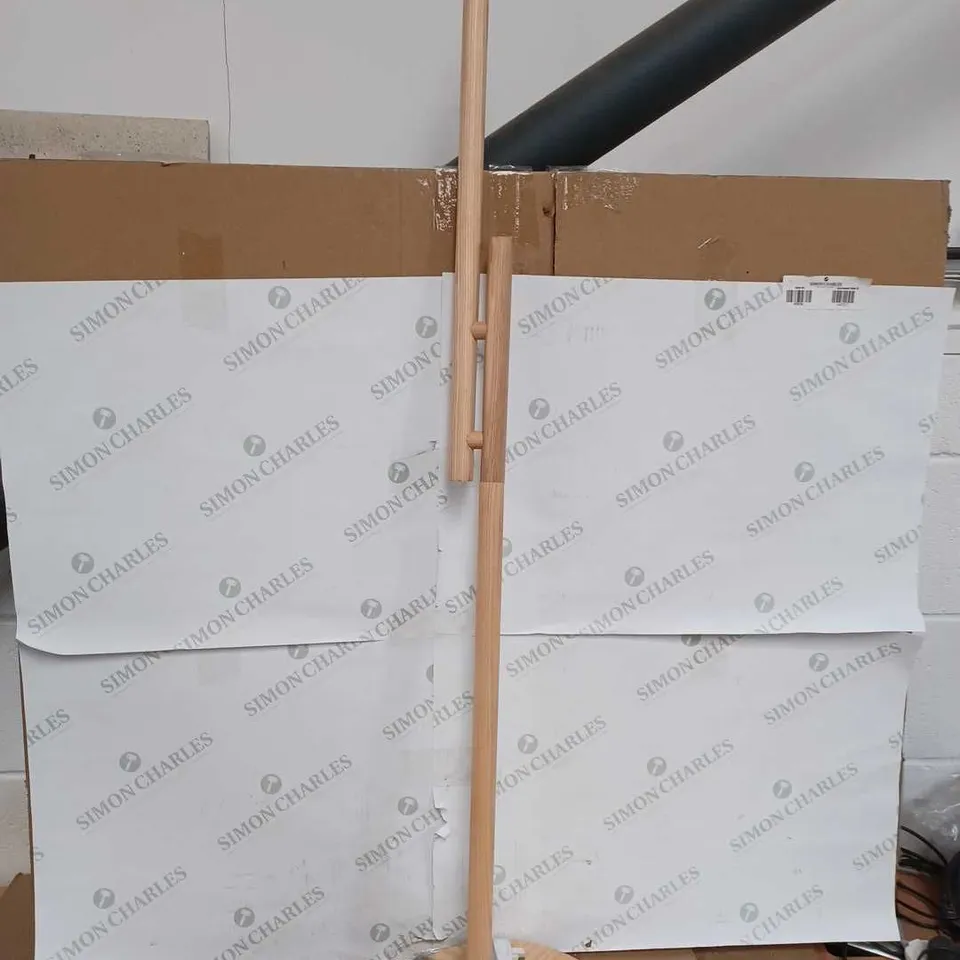 JOHN LEWIS WOOD FLOOR LAMP 