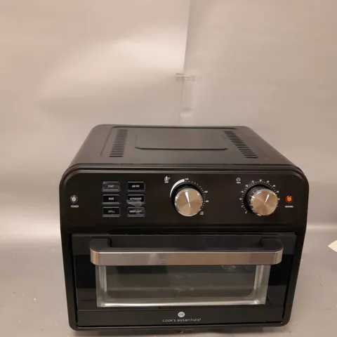 BOXED COOK'S ESSENTIAL 21-LITRE AIRFRYER OVEN IN BLACK