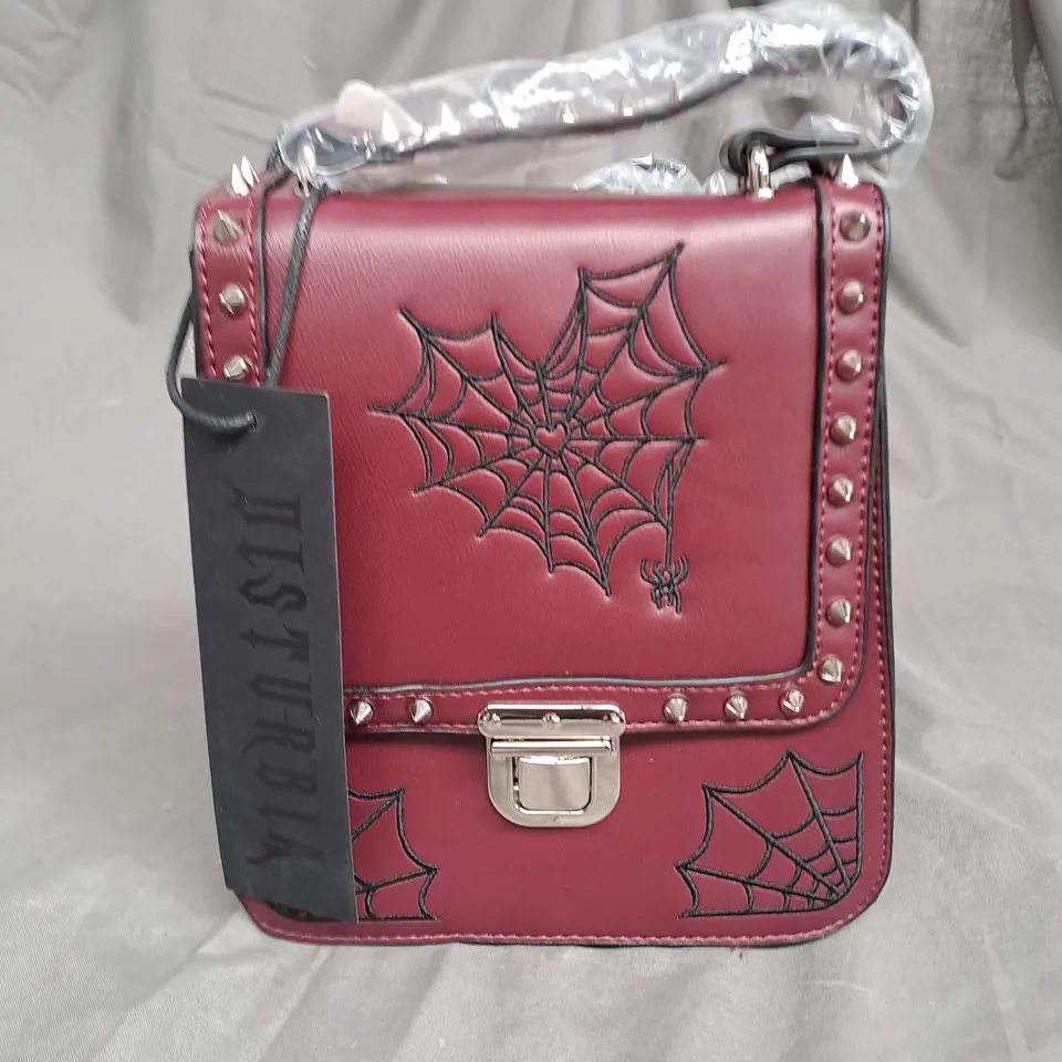 DISTURBIA CATCH FEELINGS CROSSBODY SATCHEL BAG