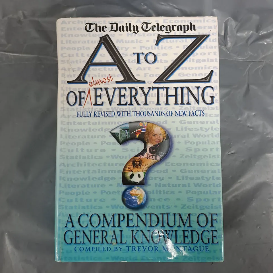 A TO Z OF ALMOST EVERYTHING GENERAL KNOWLEDGE BOOK 