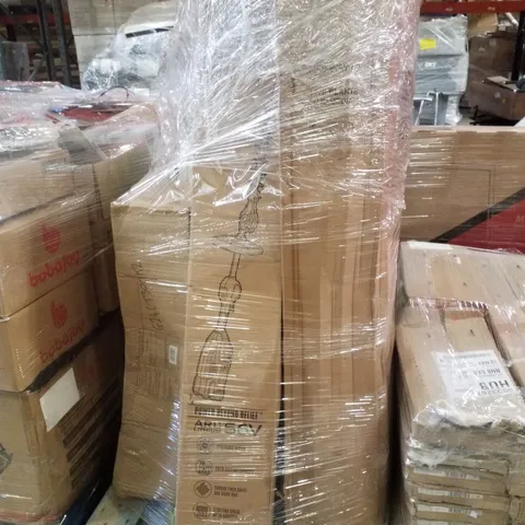 PALLET CONTAINING ASSORTED GARDENING TOOLS INCLUDING HEDGE TRIMMERS AND PRESSURE WASHERS