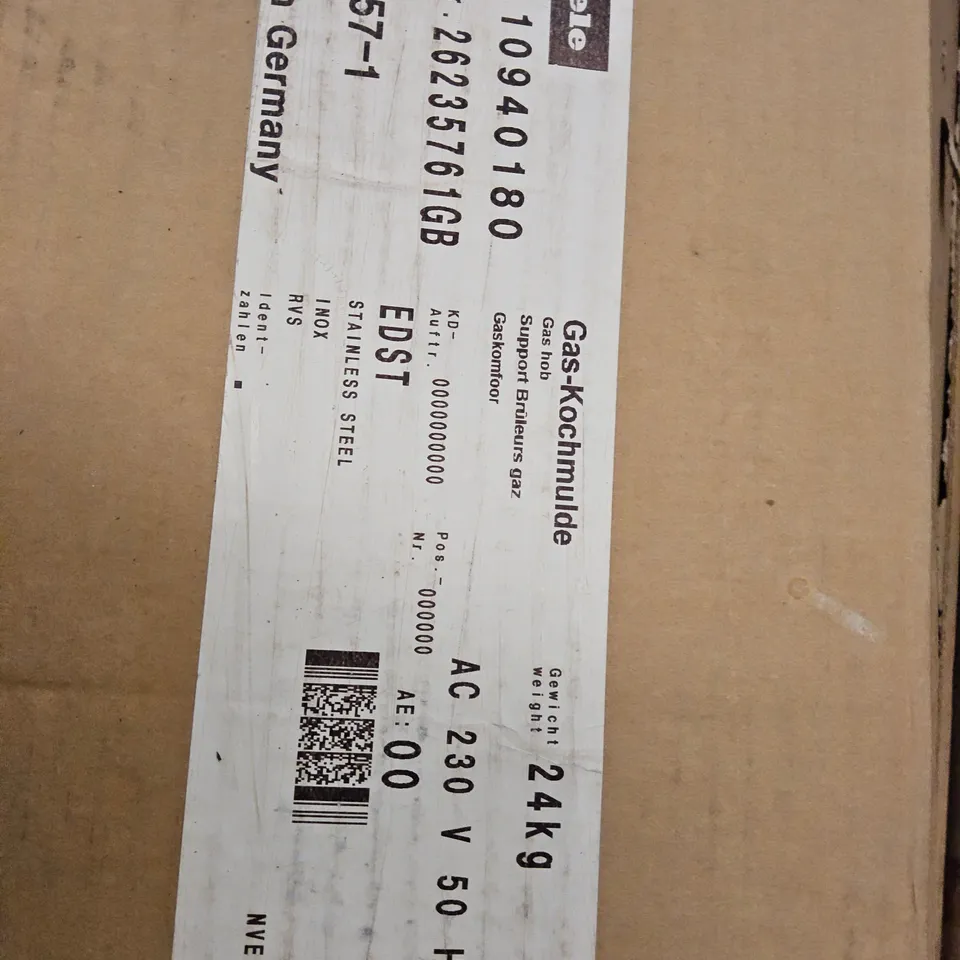 BOXED MIELE GAS HOB KM 2357-1