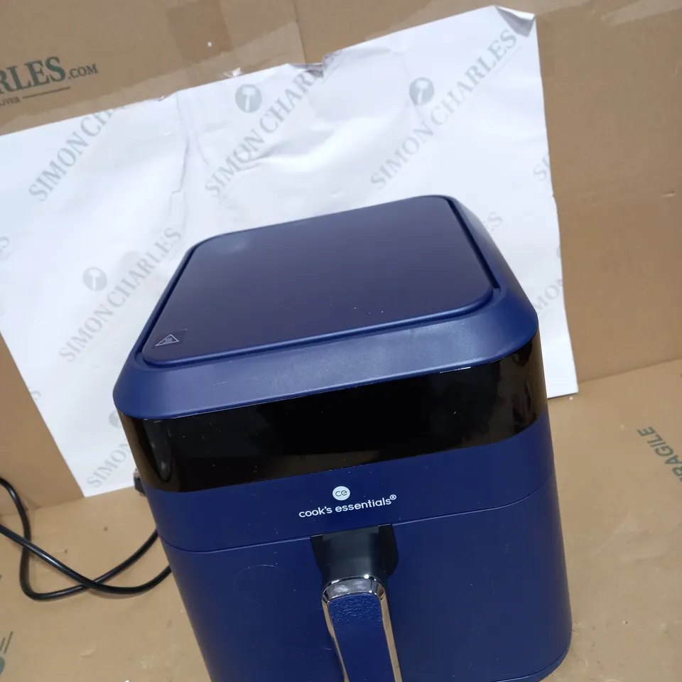 BOXED COOK'S ESSENTIALS 5.8L AIR FRYER NAVY