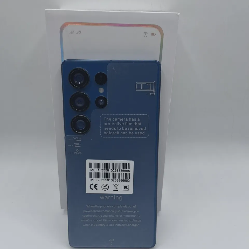 BOXED ALPS S25 16GB/1TB ANDROID PHONE IN BLUE