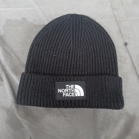 THE NORTH FACE BEANIE - BLACK KNIT HAT - ONE SIZE