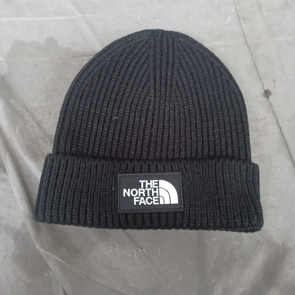 THE NORTH FACE BEANIE - BLACK KNIT HAT - ONE SIZE