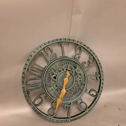 NEWBY MECHANICAL WALL CLOCK