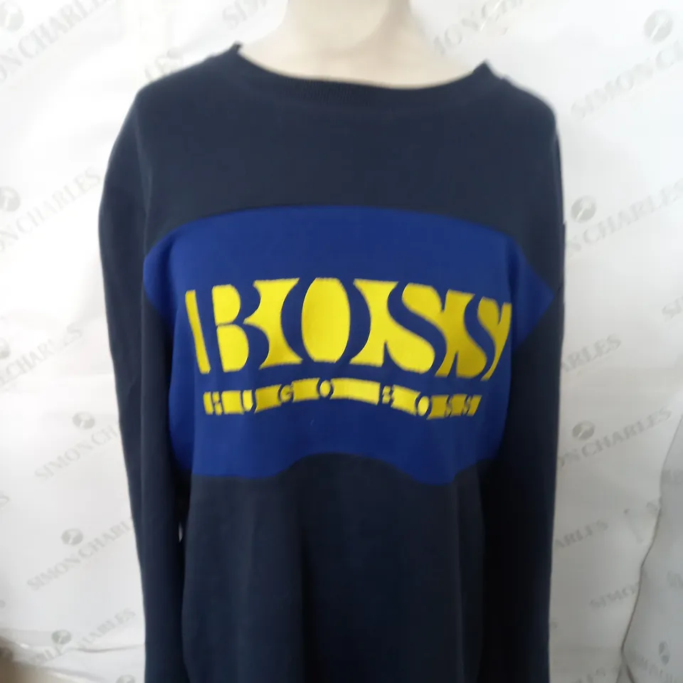 HUGO BOSS LOGO SWEATSHIRT SIZE XL