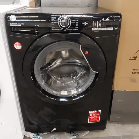 HOOVER H3W492DABB41-80 H-WASH 300 LITE WASHING MACHINE - BLACK