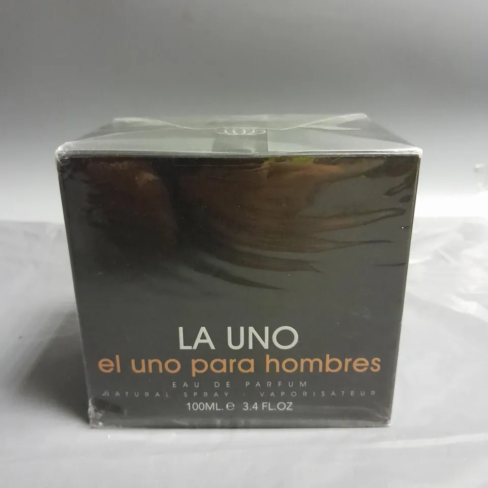 BOXED AND SEALED LA UNO EL UNO PARA HOMBRES EAU DE PARFUM 100ML