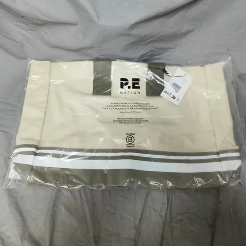 BAGGED P.E NATION TRAINING ELSEWHERE TOTE BAG - OVERCAST