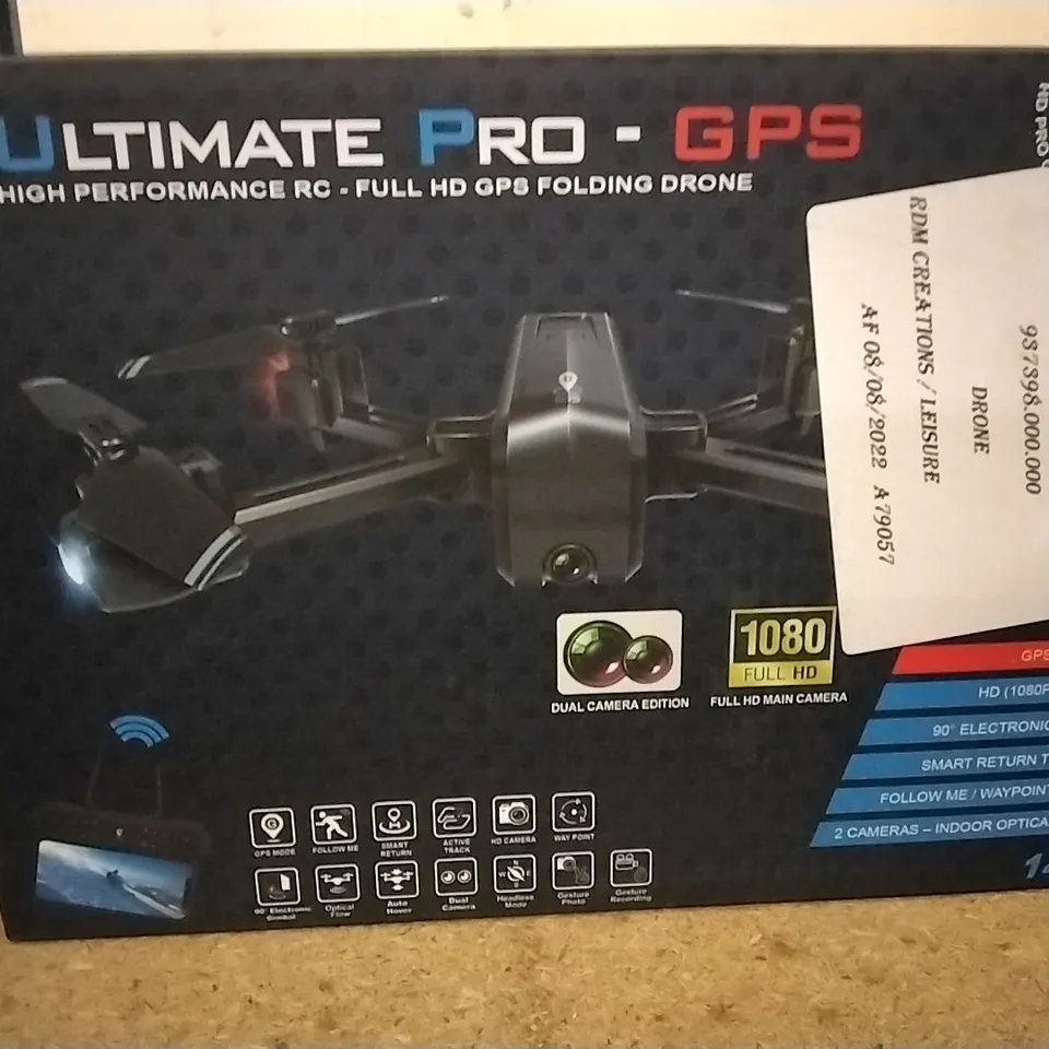 ULTIMATE PRO GPS DRONE + CASE