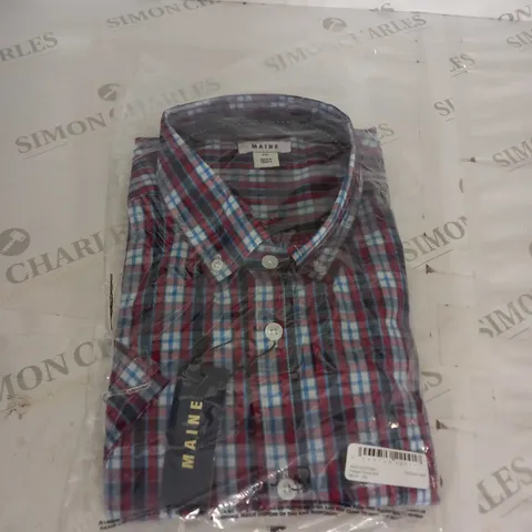 MAINE TWILIGHT CHECK SHIRT SIZE XXL