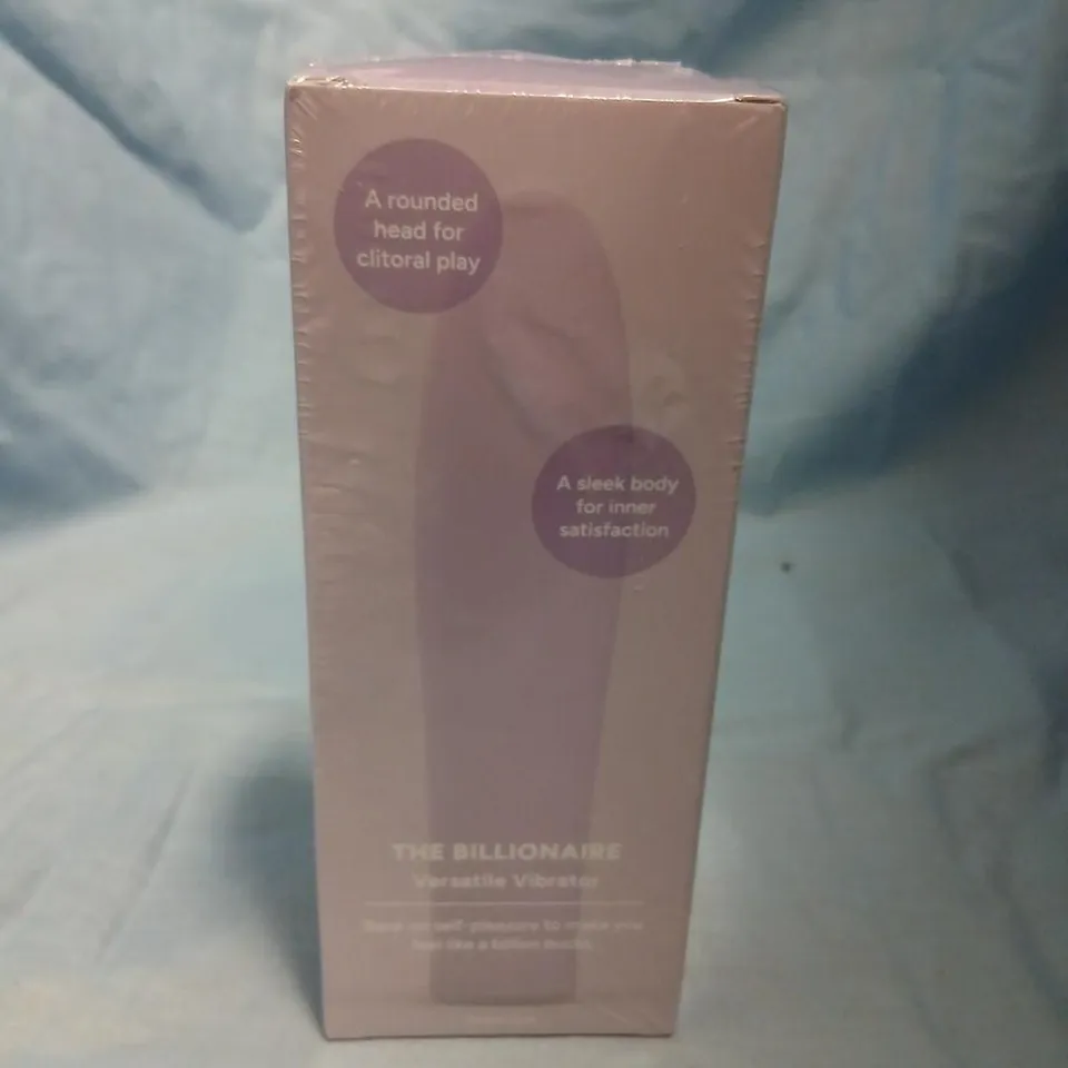 SMILE MAKERS THE BILLIONAIRE VIBRATOR – BOXED
