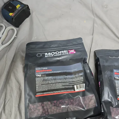 CC MOORE BLOODWORM 6MM PELLETS – 1 KG EACH (2 BAGS)