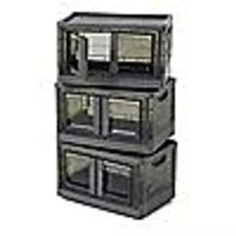 OUTLET ORGANIZED OPTIONS SET OF 2 STORAGE BOXES