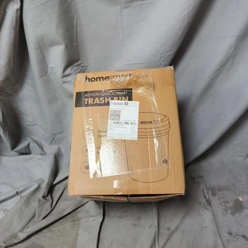 HOMESMART MOTION SENSOR TRASH BIN – BLACK, BOXED