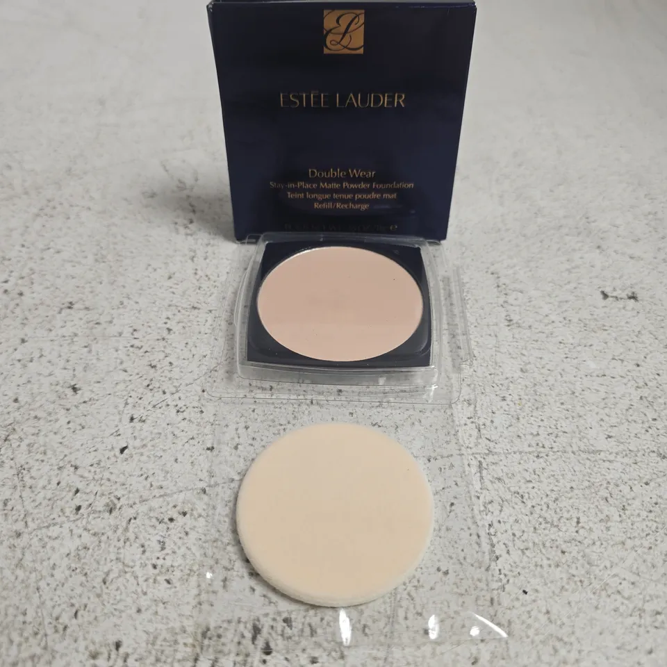 BOOXED ESTEE LAUDER DOUBLE WEAR STAY-IN-PLACE MATTE POWDER FOUNDATION 1C0 SHELL (11G)