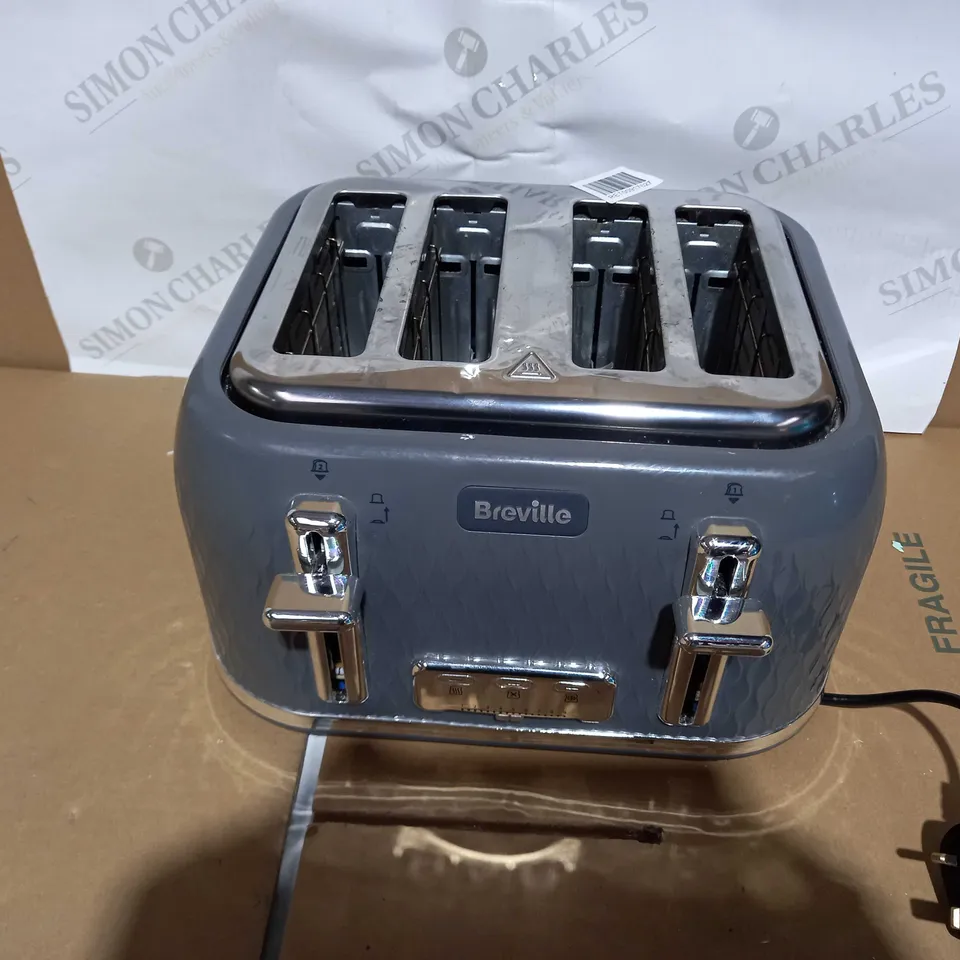 BREVILLE TOASTER - 4 SLICES, GRAY