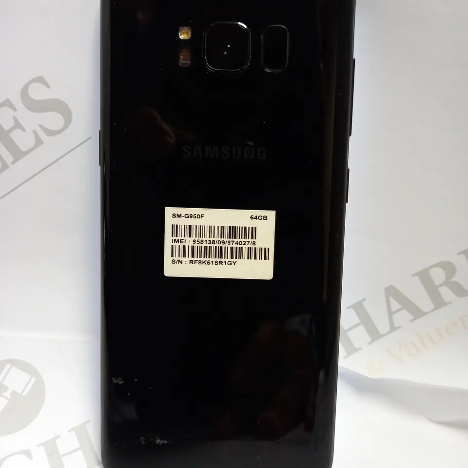 SAMSUNG GALAXY S8 MOBILE PHONE IN BLACK