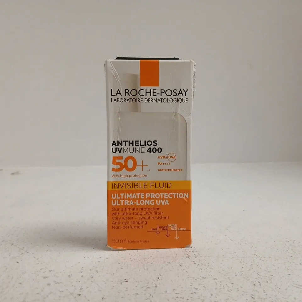 LA ROCHE-POSAY ANTHELIOS UVMUNE 400 INVISIBLE FLUID SPF50+ SUNSCREEN 50 ML