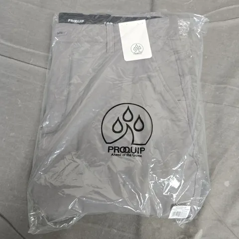 BAGGED PROQUIP TECHNICAL PERFORMANCE TROUSERS – CHARCOAL, 34W/33L