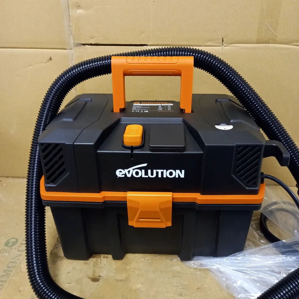 EVOLUTION POWER TOOLS 086-0001 R15VAC WET & DRY VACUUM CLEANER