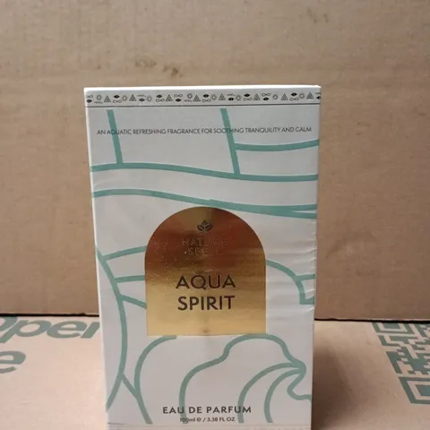 BOXED AND SEALED NATURE SPELL AQUA SPIRIT PERFUME EAU DE PARFUM - 100ML
